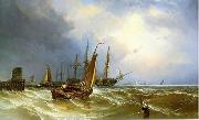 unknow artist Seascape, boats, ships and warships. 143 Sweden oil painting artist